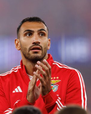 Vangelis Pavlidis UEFA Şampiyonlar Ligi maçında SL Benfica ve Atletico de Madrid (Maciej Rogowski) takımları arasında görüldü.)