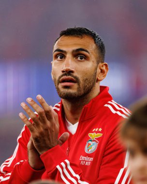 Vangelis Pavlidis UEFA Şampiyonlar Ligi maçında SL Benfica ve Atletico de Madrid (Maciej Rogowski) takımları arasında görüldü.)