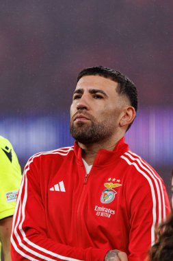 Nicolas Otamendi UEFA Şampiyonlar Ligi maçında SL Benfica ve Atletico de Madrid (Maciej Rogowski) takımları arasında görüldü.)