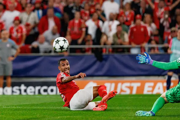 Vangelis Pavlidis UEFA Şampiyonlar Ligi maçında SL Benfica ve Atletico de Madrid (Maciej Rogowski) takımları arasında görüldü.)