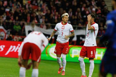 Kamil Piatkowski UEFA Uluslar Ligi maçında Polonya ve Hırvatistan milli takımları arasında PGE Narodowy 'da görüldü (Maciej Rogowski)