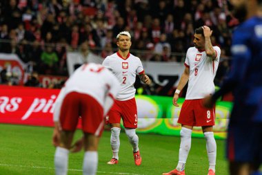 Kamil Piatkowski UEFA Uluslar Ligi maçında Polonya ve Hırvatistan milli takımları arasında PGE Narodowy 'da görüldü (Maciej Rogowski)