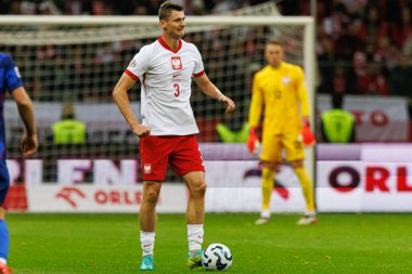 Pawel Dawidowicz, Polonya ve Hırvatistan milli takımları arasında PGE Narodowy 'de oynanan UEFA Uluslar Ligi maçında görüldü (Maciej Rogowski)