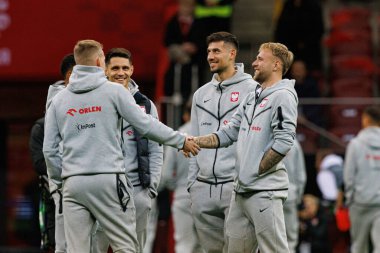 Polonya ve Hırvatistan milli takımları arasında oynanan UEFA Uluslar Ligi maçı sırasında PGE Narodowy 'da (Maciej Rogowski)