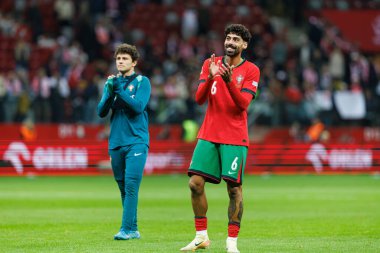 Samuel Costa, UEFA Uluslar Ligi maçında Polonya ve Portekiz milli takımları arasında PGE Narodowy 'da görüldü (Maciej Rogowski)