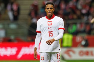 UEFA Uluslar Ligi maçında PGE Narodowy 'de Polonya ve Portekiz milli takımları arasında görülen Michael Ameyaw (Maciej Rogowski)