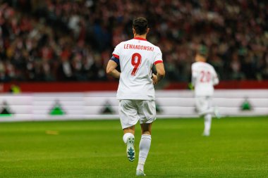 Robert Lewandowski, Polonya ve Portekiz milli takımları arasında PGE Narodowy 'de oynanan UEFA Uluslar Ligi maçında görüldü (Maciej Rogowski)