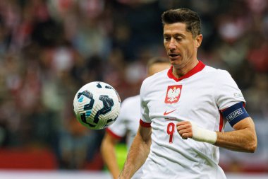 Robert Lewandowski, Polonya ve Portekiz milli takımları arasında PGE Narodowy 'de oynanan UEFA Uluslar Ligi maçında görüldü (Maciej Rogowski)