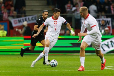 Robert Lewandowski, Polonya ve Portekiz milli takımları arasında PGE Narodowy 'de oynanan UEFA Uluslar Ligi maçında görüldü (Maciej Rogowski)