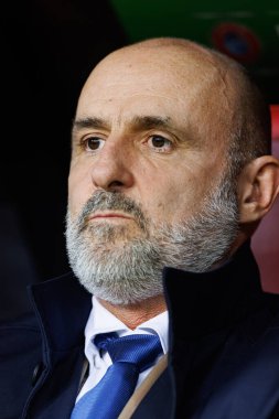 Michal Probierz, Polonya ve Portekiz milli takımları arasında PGE Narodowy 'de oynanan UEFA Uluslar Ligi maçında görüldü (Maciej Rogowski)