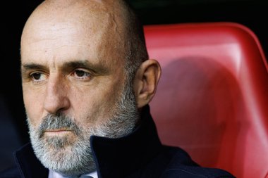 Michal Probierz, Polonya ve Portekiz milli takımları arasında PGE Narodowy 'de oynanan UEFA Uluslar Ligi maçında görüldü (Maciej Rogowski)