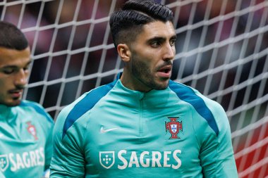 UEFA Uluslar Ligi maçında Polonya ve Portekiz milli takımları arasında PGE Narodowy 'da görülen Rui Silva (Maciej Rogowski)