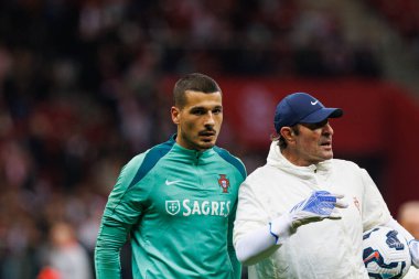 Ricardo Velho, PGE Narodowy 'de Polonya ve Portekiz milli takımları arasında oynanan UEFA Uluslar Ligi maçında görüldü (Maciej Rogowski)