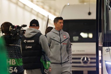 Robert Lewandowski, Polonya ve Portekiz milli takımları arasında PGE Narodowy 'de oynanan UEFA Uluslar Ligi maçında görüldü (Maciej Rogowski)