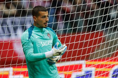 Ricardo Velho, PGE Narodowy 'de Polonya ve Portekiz milli takımları arasında oynanan UEFA Uluslar Ligi maçında görüldü (Maciej Rogowski)