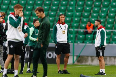 Steven Kapuadi, UEFA Avrupa Konferans Ligi maçında Stadion Miejski Legii Warszawa 'da Legia Warszawa ve Real Betis Balompie takımları arasında görüldü (Maciej Rogowski)