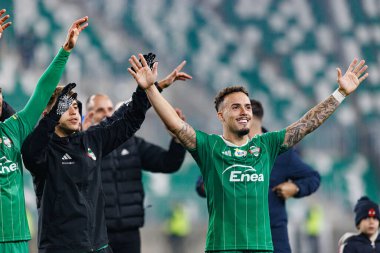 Joao Peglow, PKO BP Ekstraklasa maçında Radomiak Radom ve Puszcza Niepolomice takımları arasında Stadion Miejski im 'de görüldü. Braci Czachorow (Maciej Rogowski)