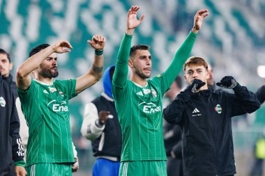 Bruno Jordao, PKO BP Ekstraklasa maçında Radomiak Radom ve Puszcza Niepolomice takımları arasında Stadion Miejski im 'de görüldü. Braci Czachorow (Maciej Rogowski)