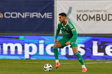 Bruno Jordao, PKO BP Ekstraklasa maçında Radomiak Radom ve Puszcza Niepolomice takımları arasında Stadion Miejski im 'de görüldü. Braci Czachorow (Maciej Rogowski)