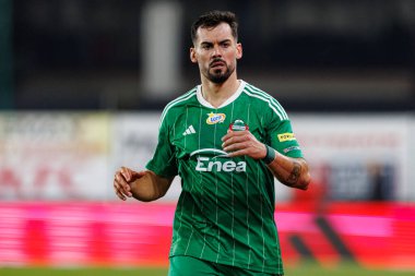 Paulo Henrique, PKO BP Ekstraklasa maçında Radomiak Radom ve Puszcza Niepolomice takımları arasında Stadion Miejski im 'de görüldü. Braci Czachorow (Maciej Rogowski)