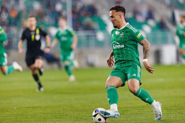 Joao Peglow, PKO BP Ekstraklasa maçında Radomiak Radom ve Puszcza Niepolomice takımları arasında Stadion Miejski im 'de görüldü. Braci Czachorow (Maciej Rogowski)
