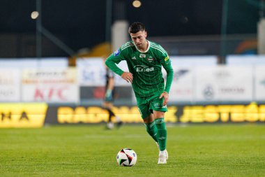 Roberto Alves, PKO BP Ekstraklasa maçında Radomiak Radom ve Puszcza Niepolomice takımları arasında Stadion Miejski im 'de görüldü. Braci Czachorow (Maciej Rogowski)