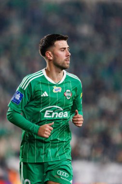 Roberto Alves, PKO BP Ekstraklasa maçında Radomiak Radom ve Puszcza Niepolomice takımları arasında Stadion Miejski im 'de görüldü. Braci Czachorow (Maciej Rogowski)