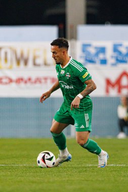 Joao Peglow, PKO BP Ekstraklasa maçında Radomiak Radom ve Puszcza Niepolomice takımları arasında Stadion Miejski im 'de görüldü. Braci Czachorow (Maciej Rogowski)