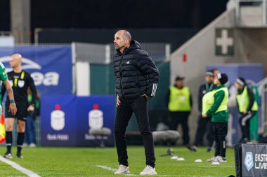 Bruno Baltazar, PKO BP Ekstraklasa maçında Radomiak Radom ve Puszcza Niepolomice takımları arasında Stadion Miejski im 'de görüldü. Braci Czachorow (Maciej Rogowski)