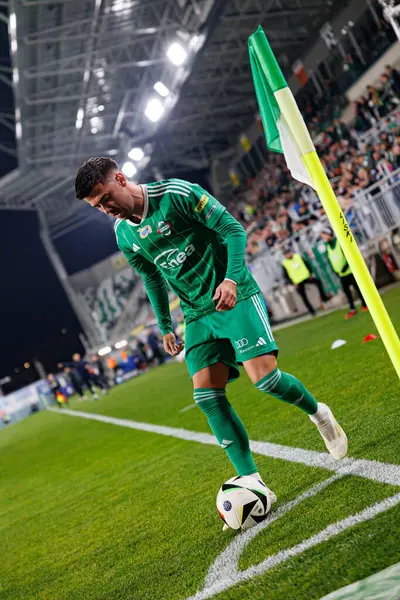 Roberto Alves, PKO BP Ekstraklasa maçında Radomiak Radom ve Puszcza Niepolomice takımları arasında Stadion Miejski im 'de görüldü. Braci Czachorow (Maciej Rogowski)