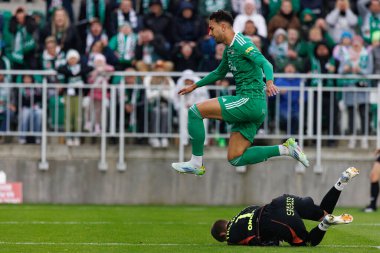 Leonardo Rocha, Kacper Trelowski PKO BP Ekstraklasa maçında Radomiak Radom ve Rakow Czestochowa takımları arasında Stadion Miejski im 'de görüldü. Braci Czachorow (Maciej Rogowski)