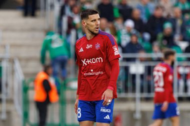 Matej Rodin, PKO BP Ekstraklasa maçında Radomiak Radom ve Rakow Czestochowa takımları arasında Stadion Miejski im 'de görüldü. Braci Czachorow (Maciej Rogowski)