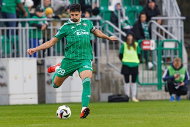 Raphael Rossi, PKO BP Ekstraklasa maçında Radomiak Radom ve Rakow Czestochowa takımları arasında Stadion Miejski im 'de görüldü. Braci Czachorow (Maciej Rogowski)
