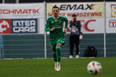 Rafal Wolski, PKO BP Ekstraklasa maçında Radomiak Radom ve Rakow Czestochowa takımları arasında Stadion Miejski im 'de görüldü. Braci Czachorow (Maciej Rogowski)