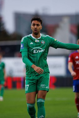 Leonardo Rocha, PKO BP Ekstraklasa maçında Radomiak Radom ve Rakow Czestochowa takımları arasında Stadion Miejski im 'de görüldü. Braci Czachorow (Maciej Rogowski)