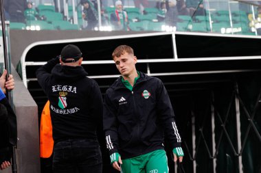 Radoslaw Cielemecki, PKO BP Ekstraklasa maçında Radomiak Radom ve Rakow Czestochowa takımları arasında Stadion Miejski im 'de görüldü. Braci Czachorow (Maciej Rogowski)