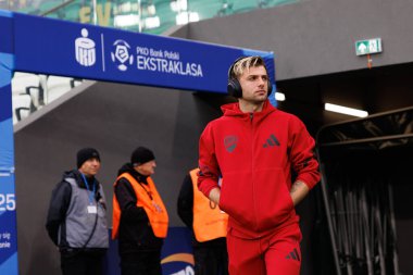 Lazaros Lamprou, PKO BP Ekstraklasa maçında Radomiak Radom ve Rakow Czestochowa takımları arasında Stadion Miejski im 'de görüldü. Braci Czachorow (Maciej Rogowski)