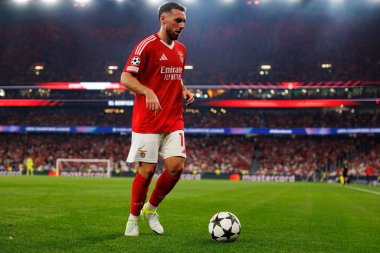 SL Benfica ve Feyenoord (Maciej Rogowski) takımları arasında oynanan UEFA Şampiyonlar Ligi maçında Orkun Kokcu görüldü)