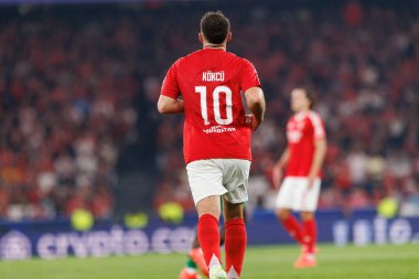 SL Benfica ve Feyenoord (Maciej Rogowski) takımları arasında oynanan UEFA Şampiyonlar Ligi maçında Orkun Kokcu görüldü)