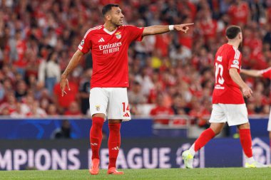 Vangelis Pavlidis UEFA Şampiyonlar Ligi maçında SL Benfica ve Feyenoord (Maciej Rogowski) takımları arasında görüldü.)