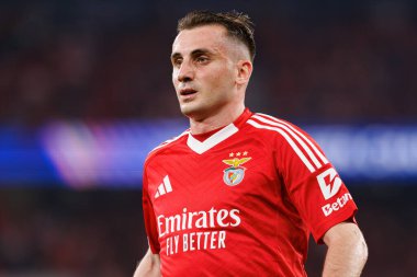 Kerem Akturkoglu UEFA Şampiyonlar Ligi maçında SL Benfica ve Feyenoord (Maciej Rogowski)