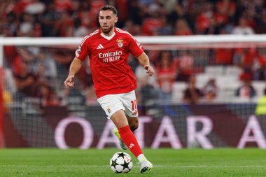 SL Benfica ve Feyenoord (Maciej Rogowski) takımları arasında oynanan UEFA Şampiyonlar Ligi maçında Orkun Kokcu görüldü)