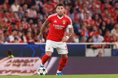 Nicolas Otamendi UEFA Şampiyonlar Ligi maçında SL Benfica ve Feyenoord (Maciej Rogowski) takımları arasında görüldü.)