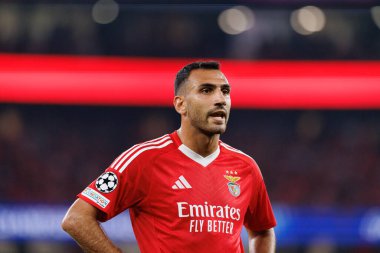 Vangelis Pavlidis UEFA Şampiyonlar Ligi maçında SL Benfica ve Feyenoord (Maciej Rogowski) takımları arasında görüldü.)