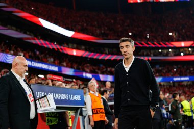 Bruno Lage UEFA Şampiyonlar Ligi maçında SL Benfica ve Feyenoord (Maciej Rogowski) takımları arasında görüldü.)