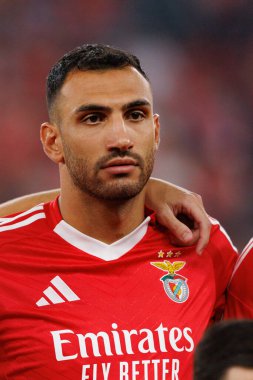 Vangelis Pavlidis UEFA Şampiyonlar Ligi maçında SL Benfica ve Feyenoord (Maciej Rogowski) takımları arasında görüldü.)