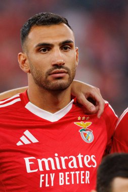 Vangelis Pavlidis UEFA Şampiyonlar Ligi maçında SL Benfica ve Feyenoord (Maciej Rogowski) takımları arasında görüldü.)