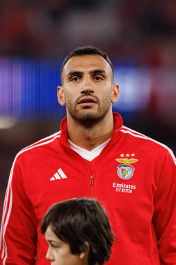 Vangelis Pavlidis UEFA Şampiyonlar Ligi maçında SL Benfica ve Feyenoord (Maciej Rogowski) takımları arasında görüldü.)