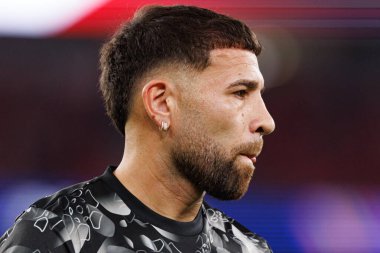 Nicolas Otamendi UEFA Şampiyonlar Ligi maçında SL Benfica ve Feyenoord (Maciej Rogowski) takımları arasında görüldü.)