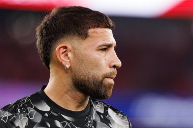 Nicolas Otamendi UEFA Şampiyonlar Ligi maçında SL Benfica ve Feyenoord (Maciej Rogowski) takımları arasında görüldü.)